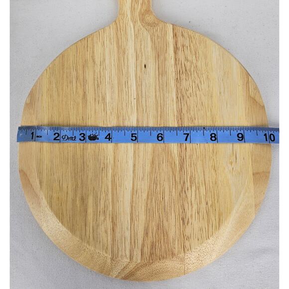 HEARTH & HAND WITH MAGNOLIA 10 " ROUND PADDLE BOARD W/ BEVELED EDGE - RUBBERWOOD - Picture 10 of 10
